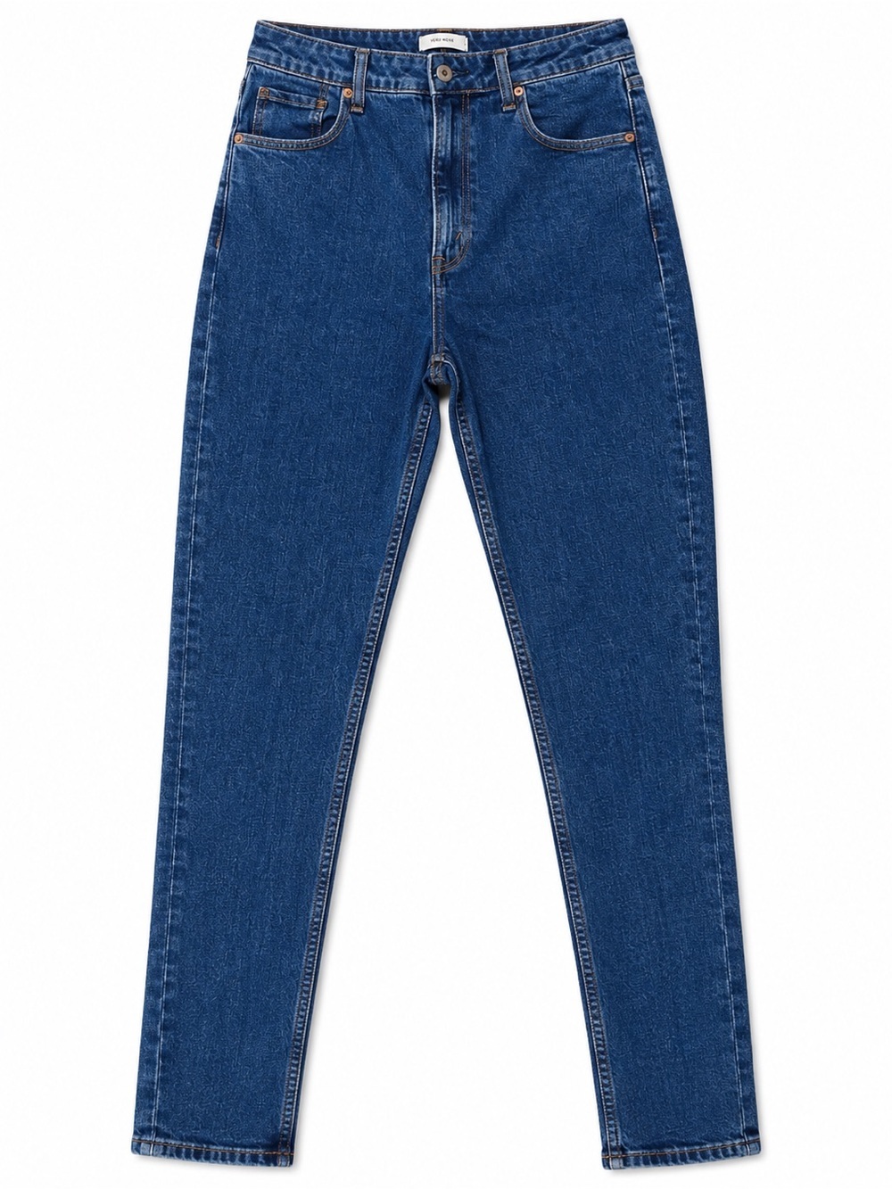 Abercrombie & Fitch High-Rise Dark Blue Denim Jeans